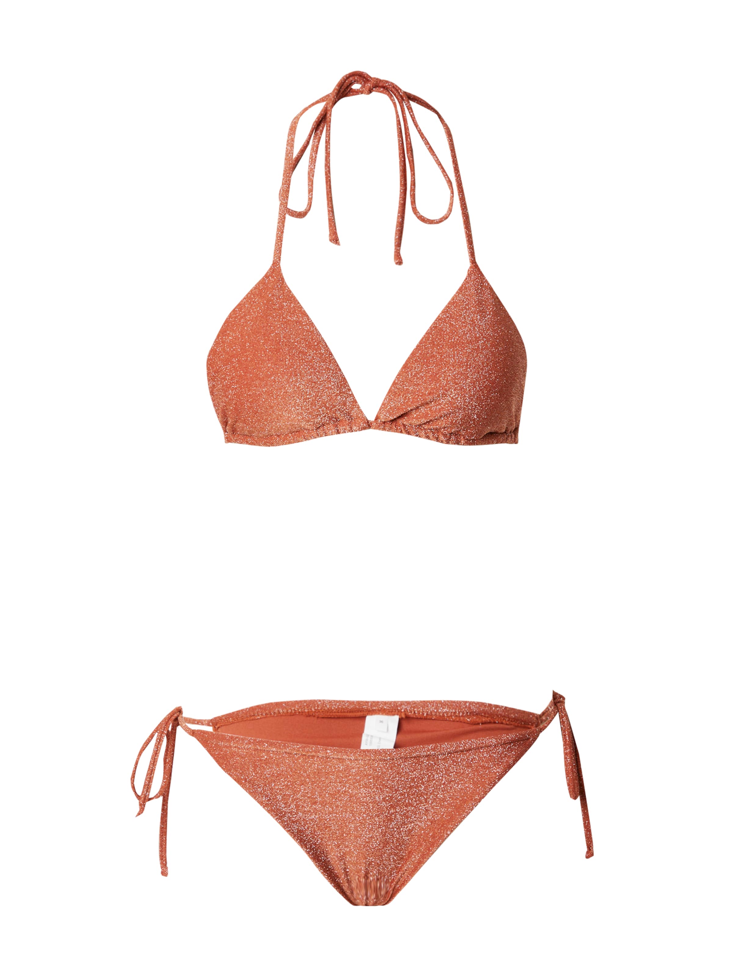 ABOUT YOU - Triángulo Bikini 'Claire Bikini' en naranja: frente