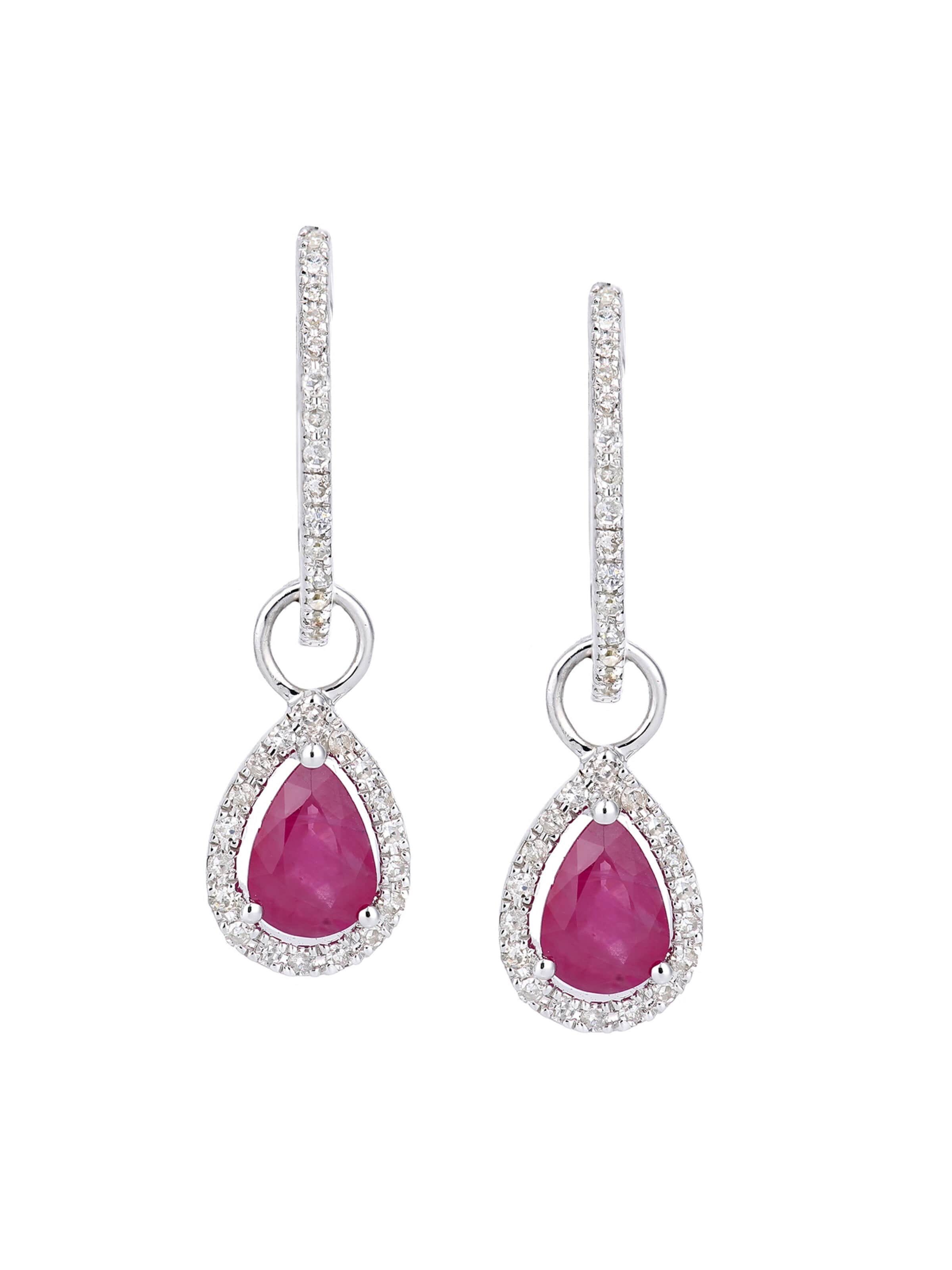 DIAMANT LETERNEL - Pendientes en plata: frente