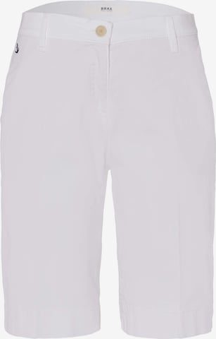 BRAX Slim fit Chino Pants 'Mia' in White: front
