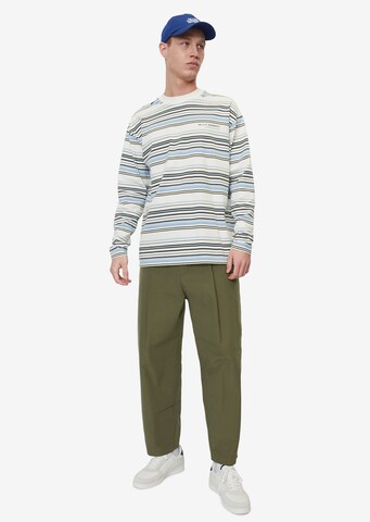 Marc O'Polo DENIM Loose fit Pleat-front trousers in Green