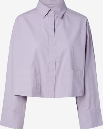 Chemisier 'YASLee' YAS en violet : devant