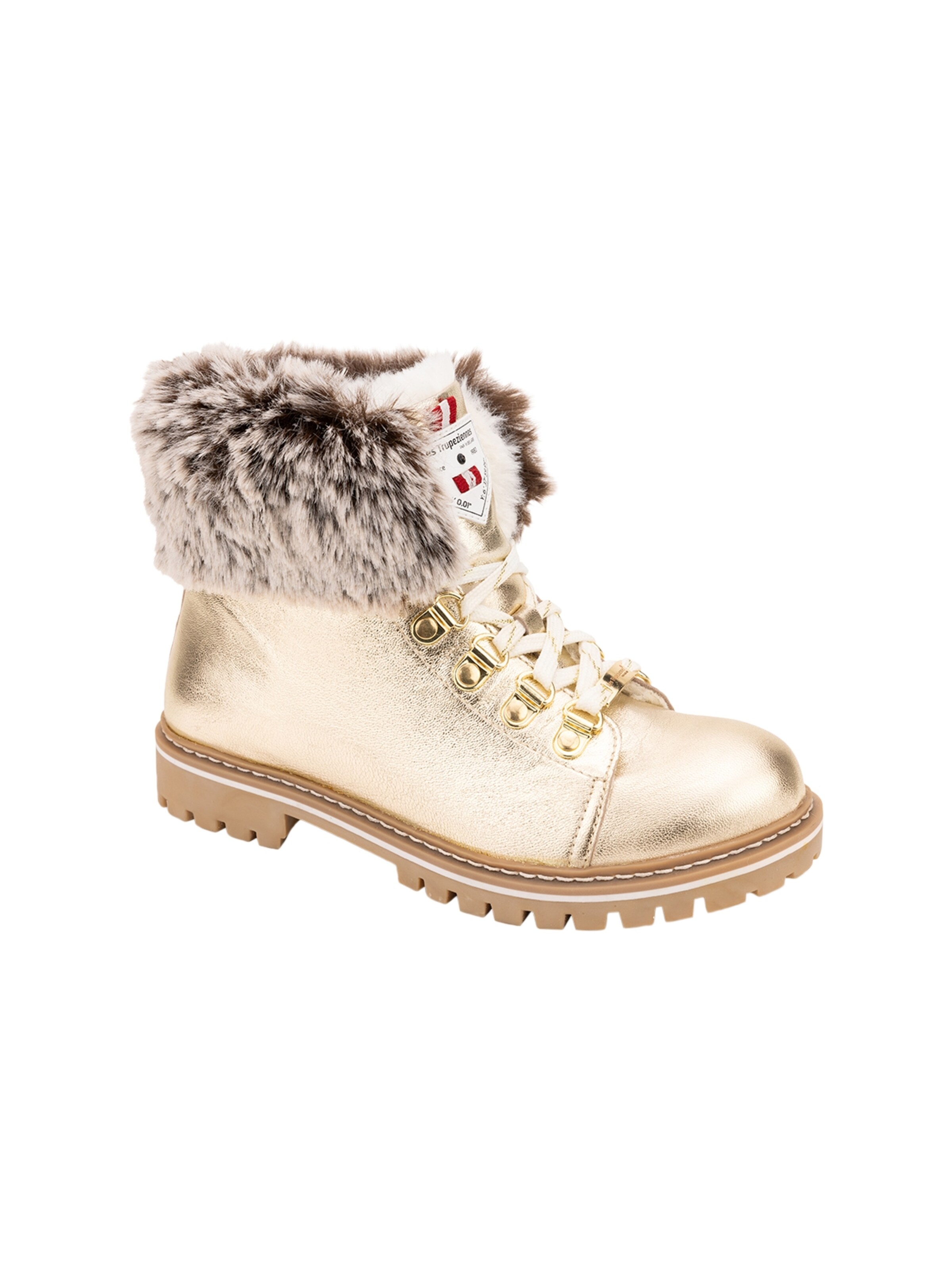 Les Tropéziennes Booties in Gold