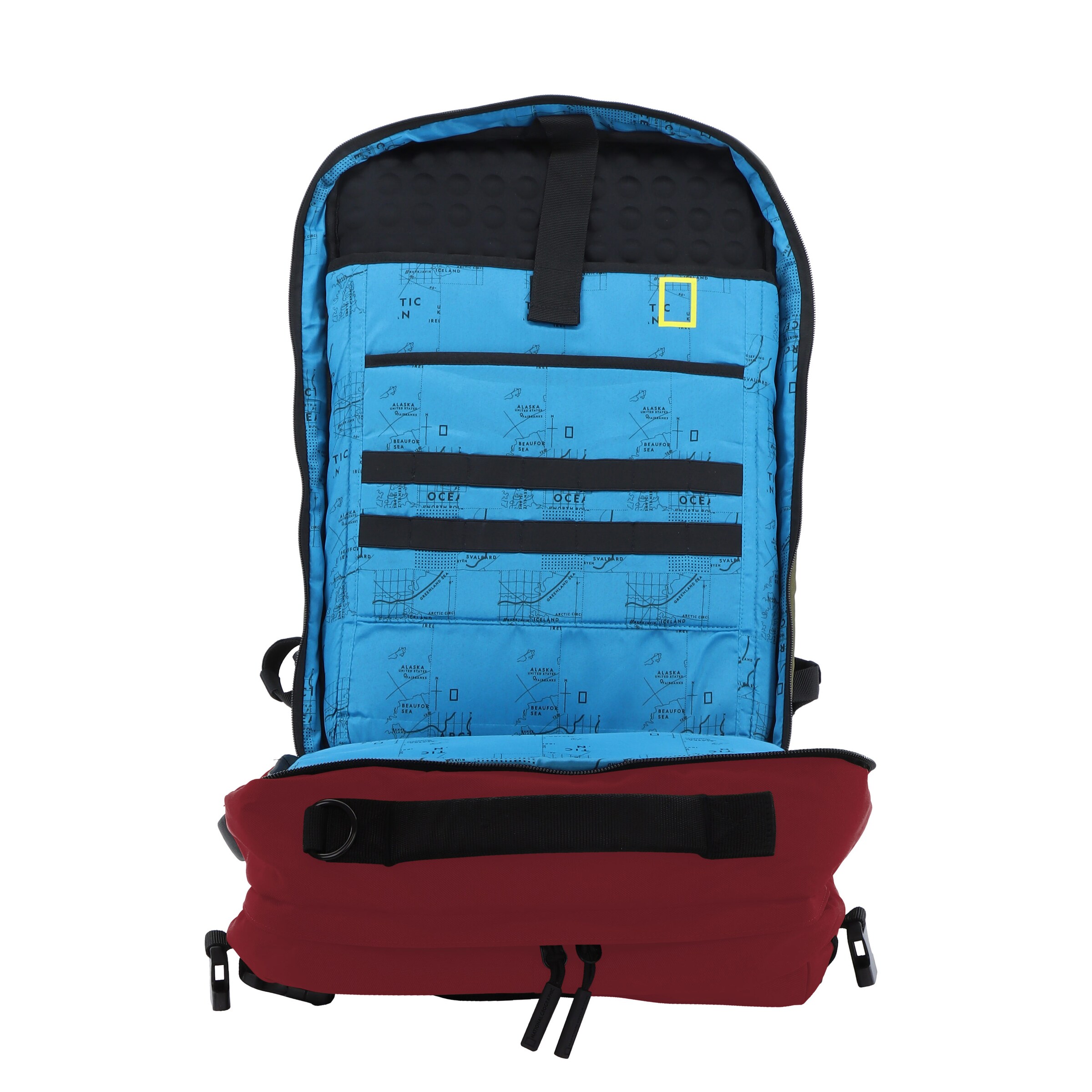 National Geographic Backpack 'OCEAN' in Red