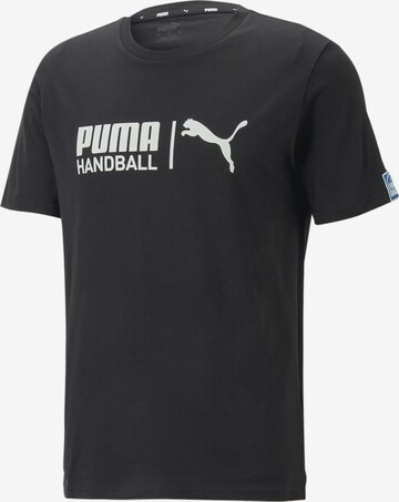 PUMA Performance Shirt in Black: front