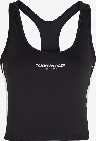 TOMMY HILFIGER Top in Black: front