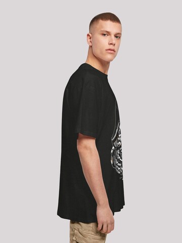 T-Shirt 'Cyber Bone Futureaper CYBERPUNK STYLES' F4NT4STIC en noir