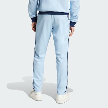 Coupe slim Pantalon 'Adicolor Classics Beckenbauer' ADIDAS ORIGINALS en bleu