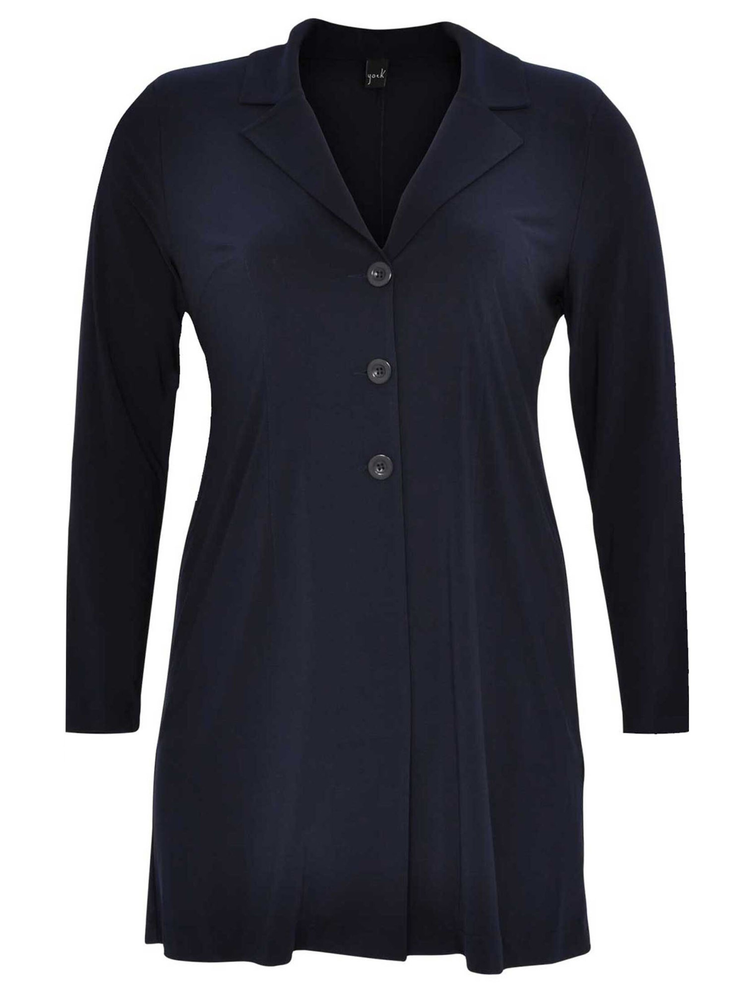 YOEK Blazer in Blue: front