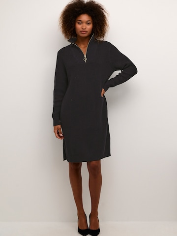 Kaffe Knitted dress 'Lioa' in Black