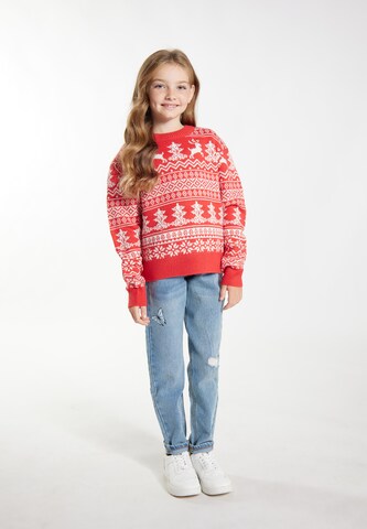 myMo KIDS - Pullover 'Mimo' em vermelho