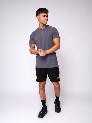 T-Shirt 'Essential Grip T-Shirt' Fortex Fitness en gris