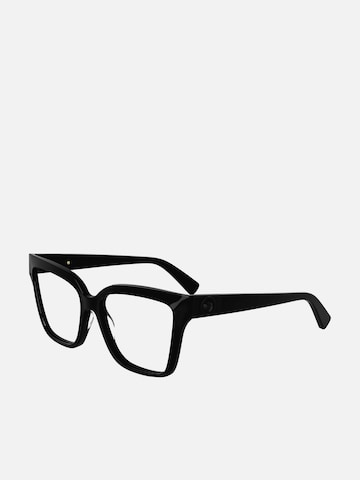 Longchamp - Gafas de sol en negro: frente