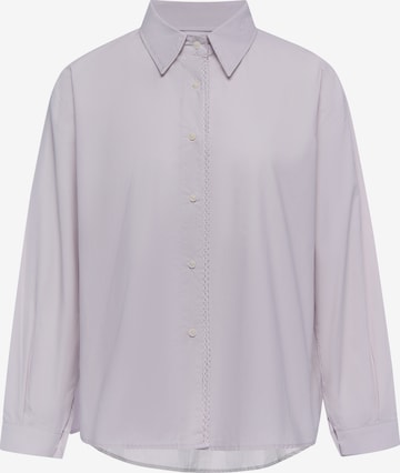 Chemisier Usha en violet : devant