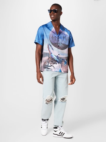 Coupe regular Chemise Karl Kani en bleu