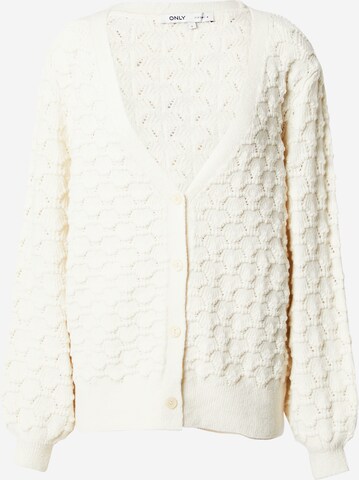 Cardigan 'MAXINE' ONLY en beige : devant