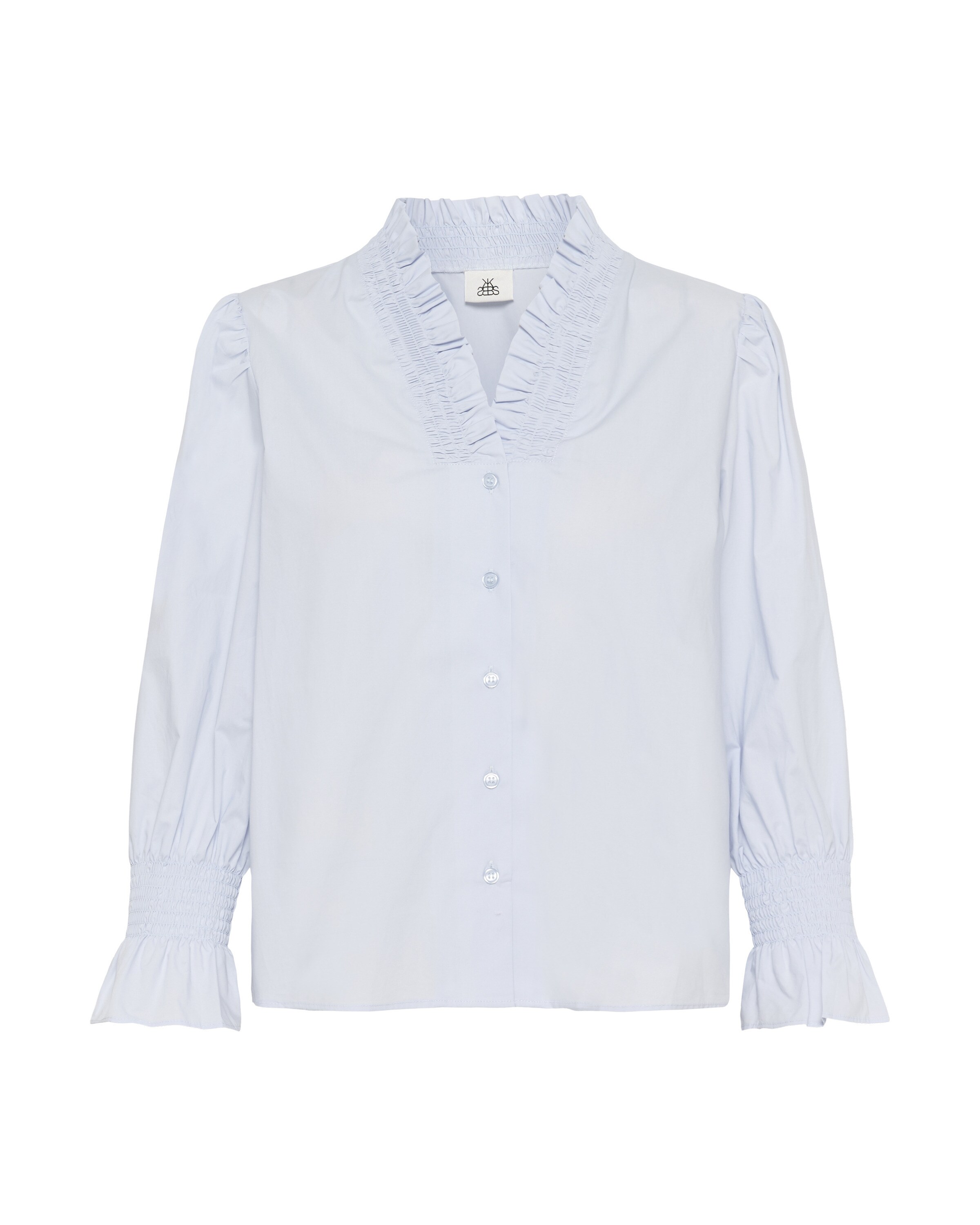 KAREN BY SIMONSEN Bluse 'Chilly' in Blau: Vorderseite