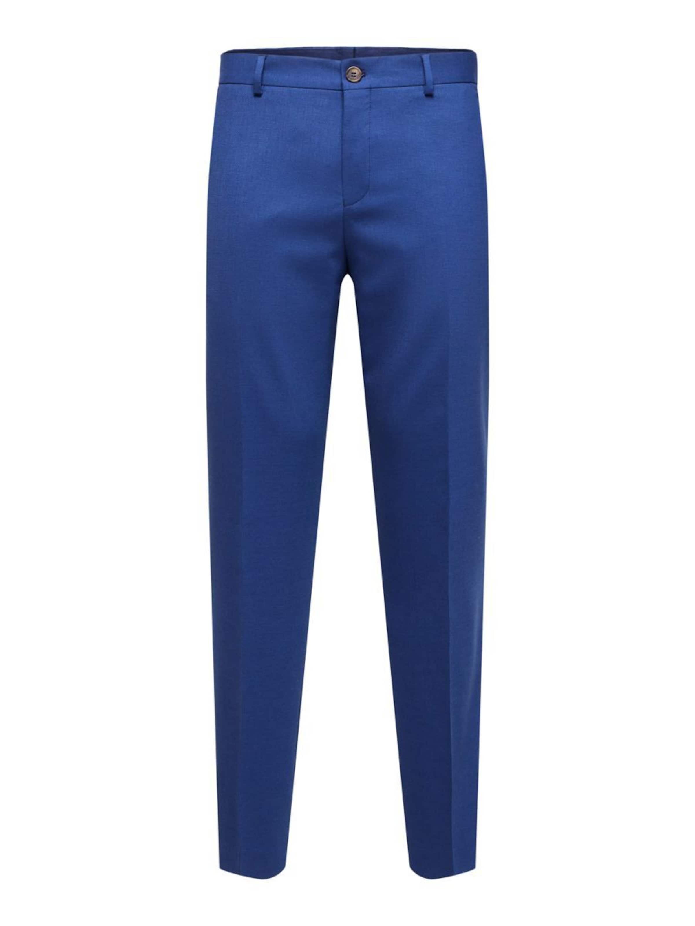 SELECTED Liibuv Viikidega püksid &#x27;SLHNeil&#x27;, värv sinine: eest vaates