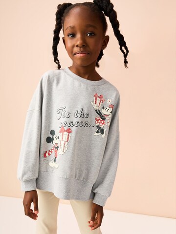 Next Sweatshirt i grå: framsida