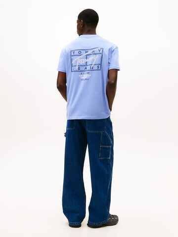 Tommy Jeans Tričko – modrá