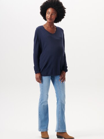 Esprit Maternity Sweater in Blue: front