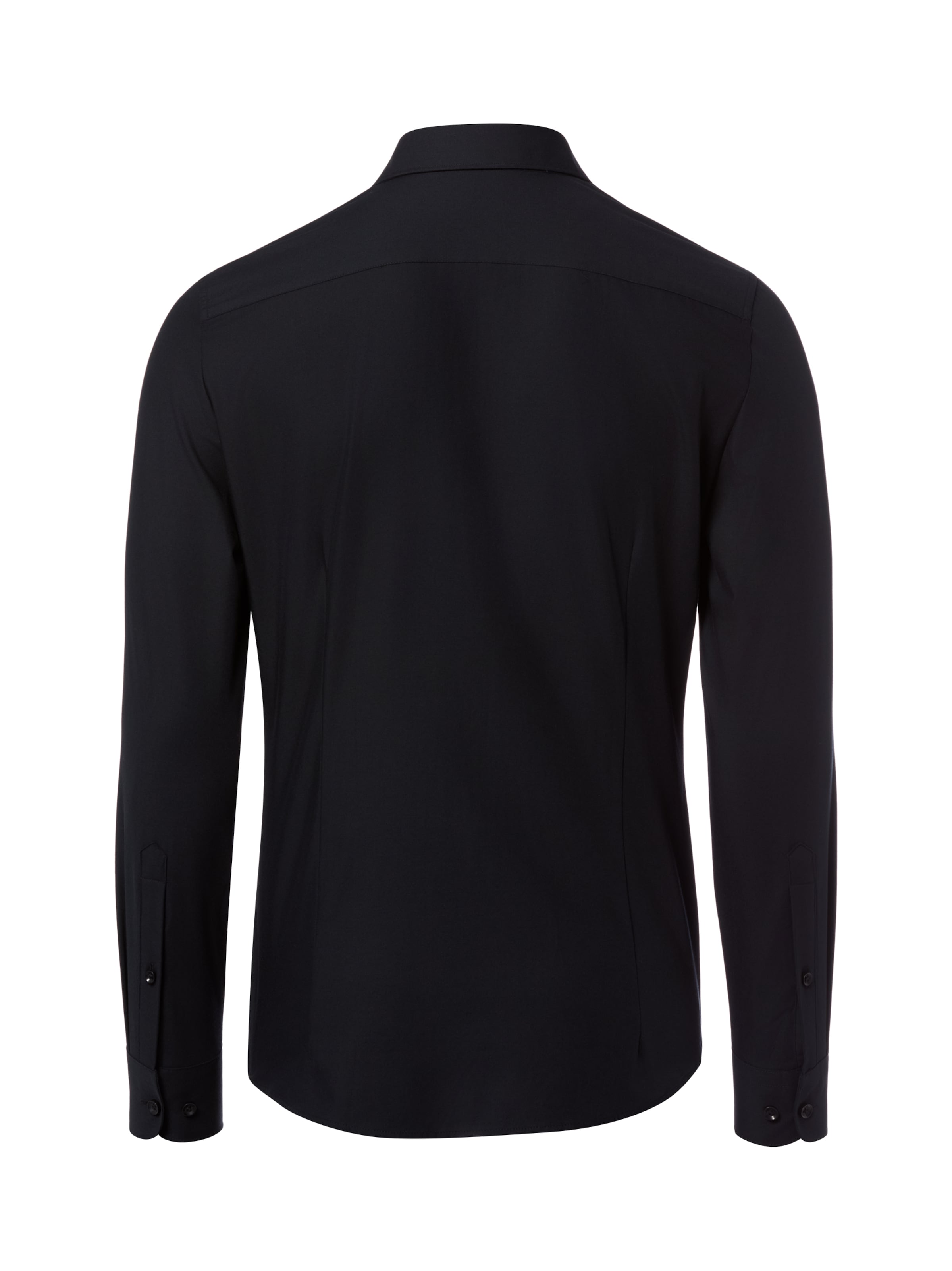 Finshley & Harding Super slim fit Zakelijk overhemd in Zwart