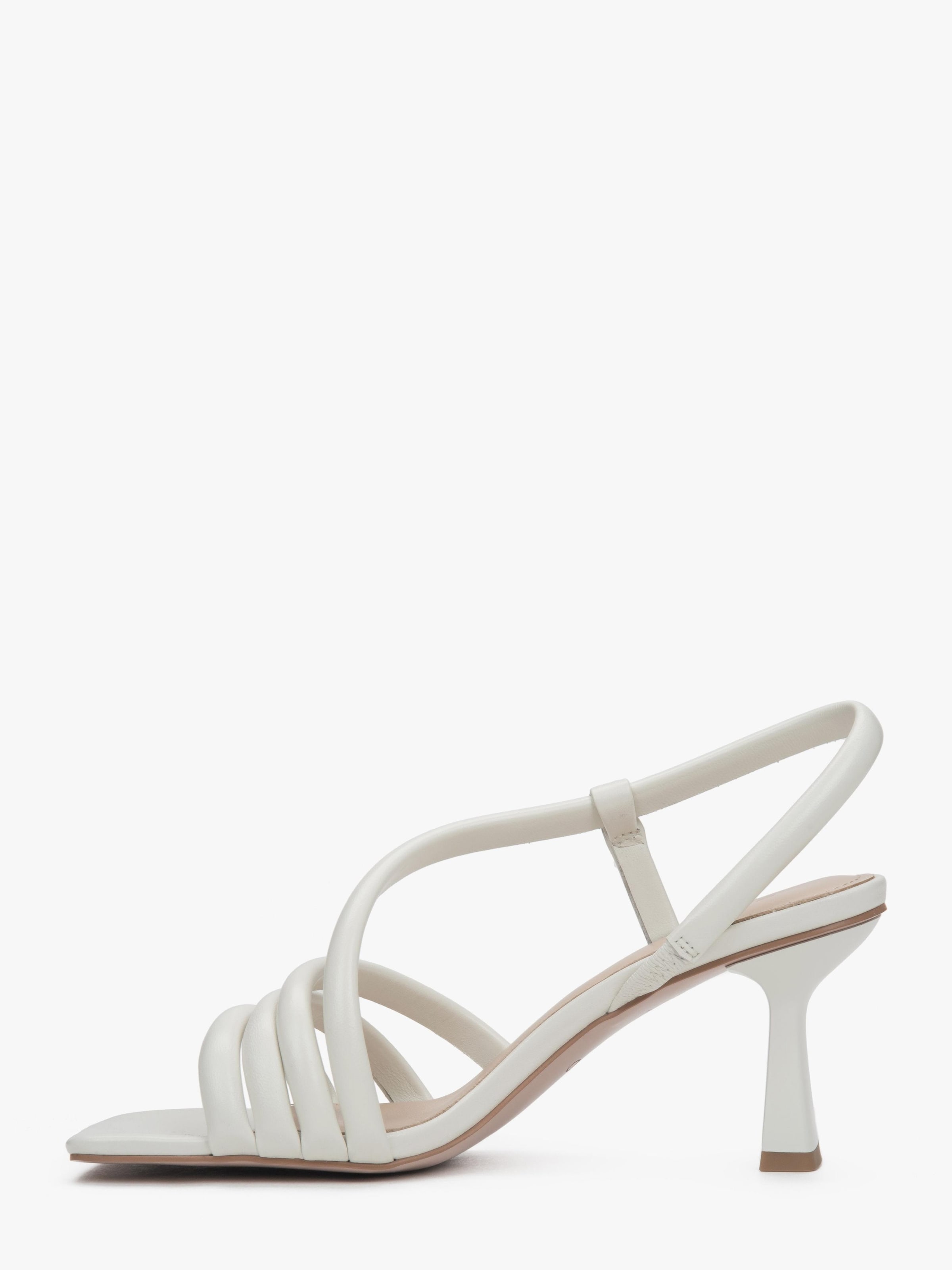Estro Sandalen met riem '0556' in Wit