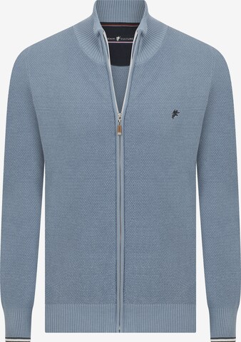 DENIM CULTURE Cardigan 'Weston' i blå: forside