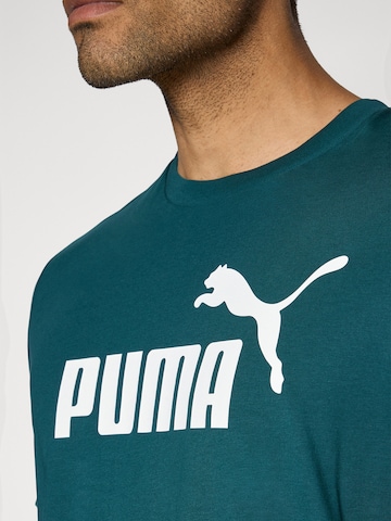 PUMA T-shirt 'Ess No. 1' i grön