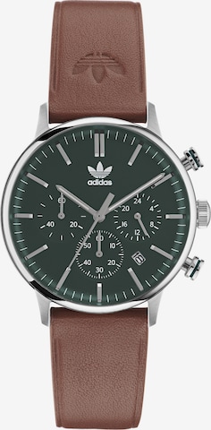 ADIDAS ORIGINALS Uhr 'Code One Chrono' in Braun: predná strana