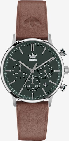 ADIDAS ORIGINALS Analog Watch 'Code One Chrono' in Brown: front