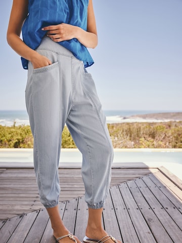 Next Tapered Jeans in Blauw: voorkant