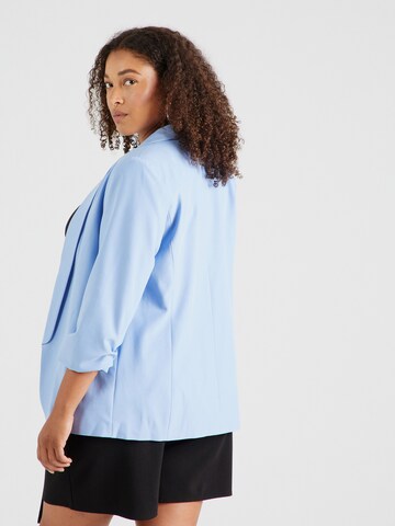 Blazer 'PCBOSELLA' PIECES Curve en bleu