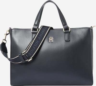 TOMMY HILFIGER Shopper 'Joy' i navy / guld, Produktvisning