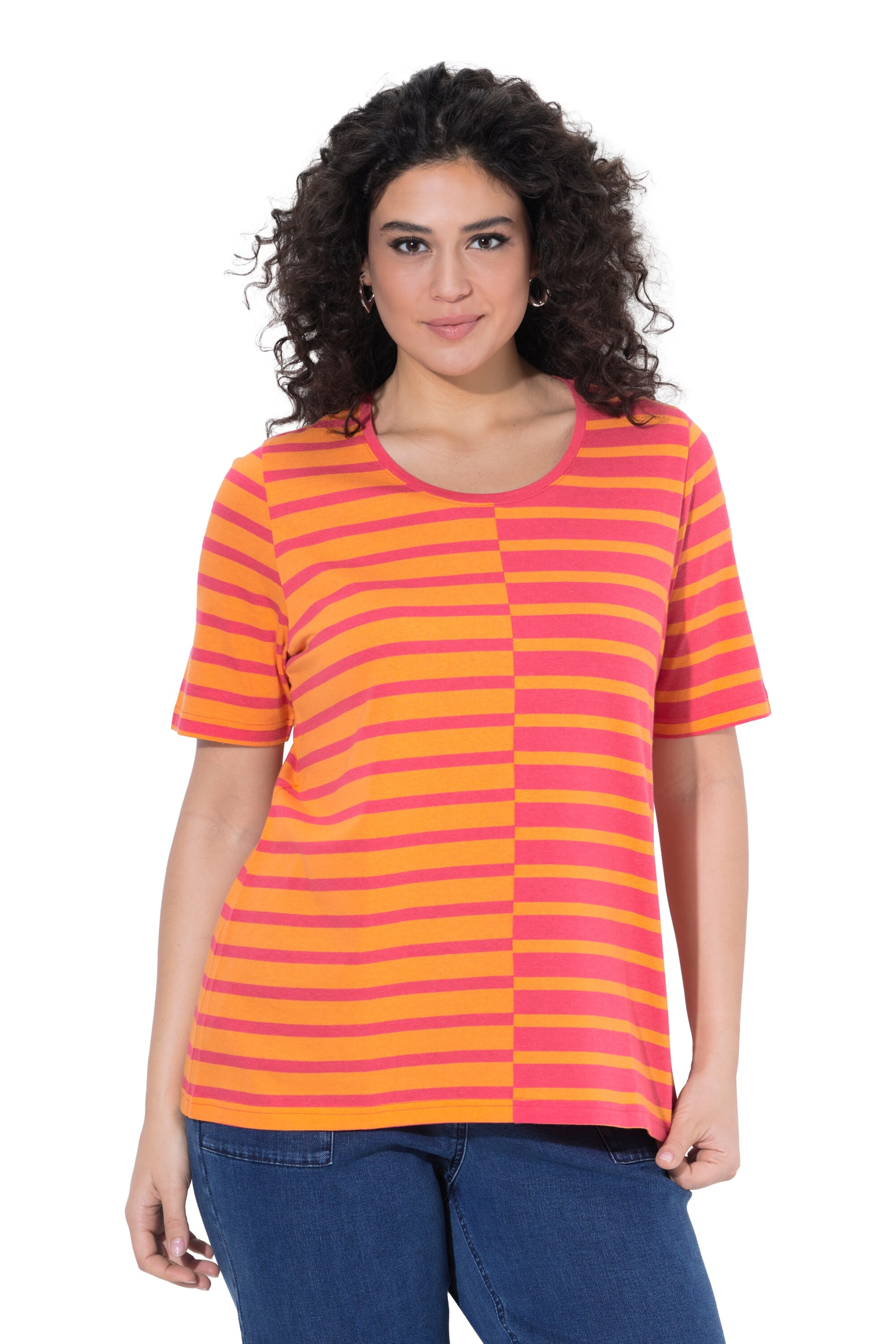 Ulla Popken Shirt in Pink: front