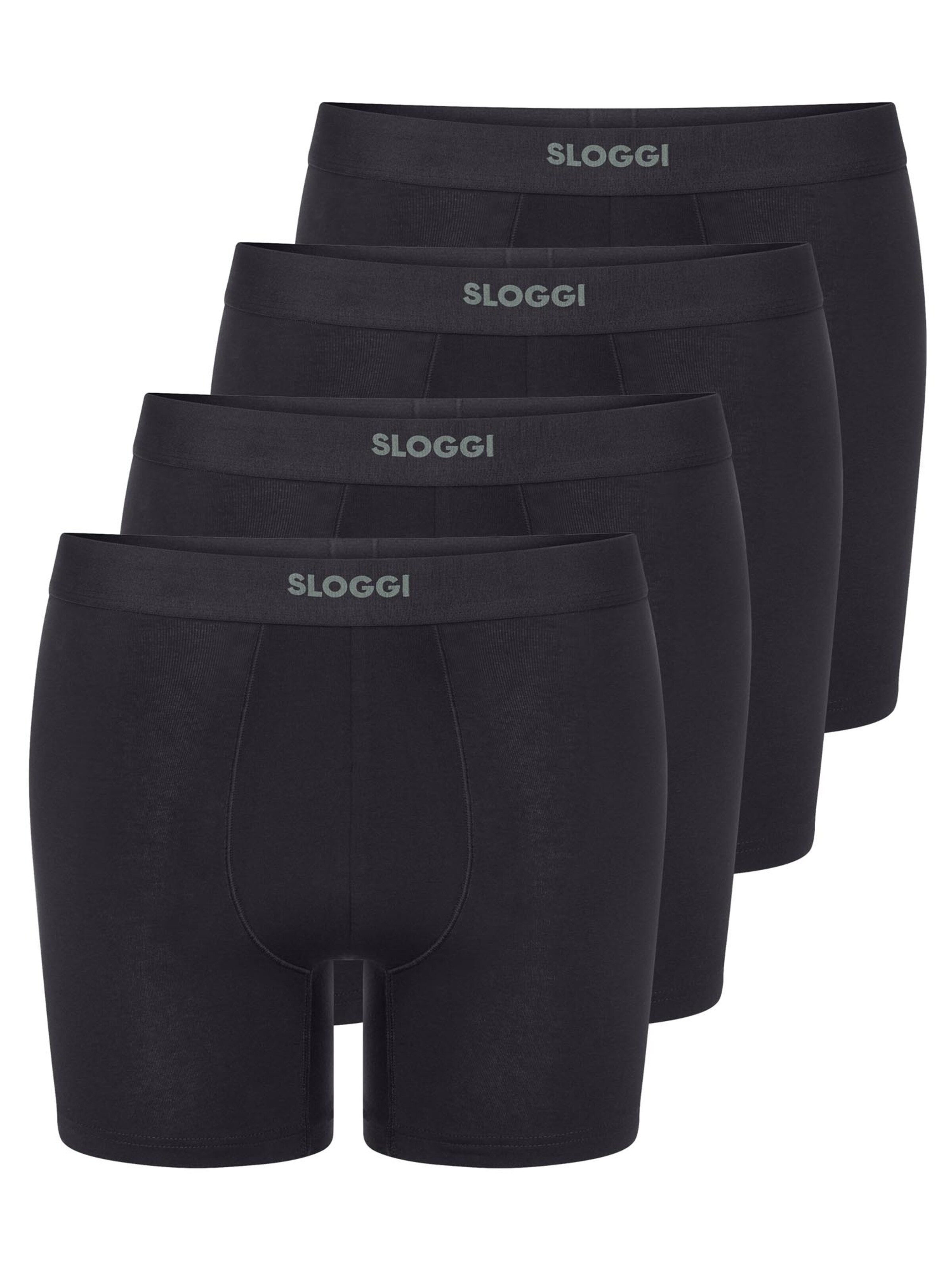 SLOGGI Boxershorts 'men EVER Ease'‌‌ in Schwarz: Vorderseite