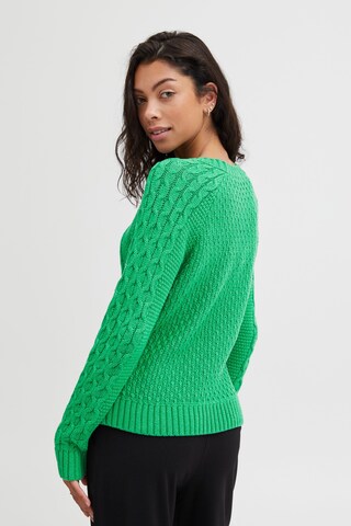 Pull-over 'Olgi' b.young en vert