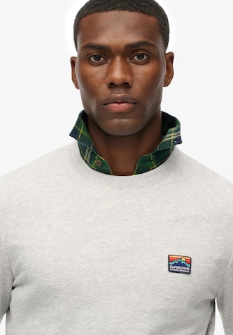 Sweat-shirt Superdry en gris