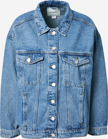 Monki Between-season jacket in Blue: front