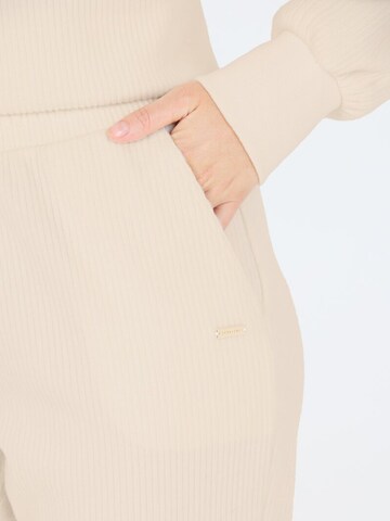 Regular Pantalon de sport 'Hecey' Athlecia en blanc