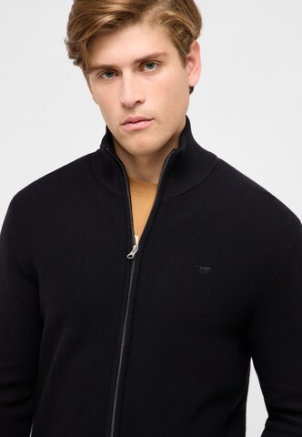 MUSTANG Strickjacke ' Escondido' in Schwarz