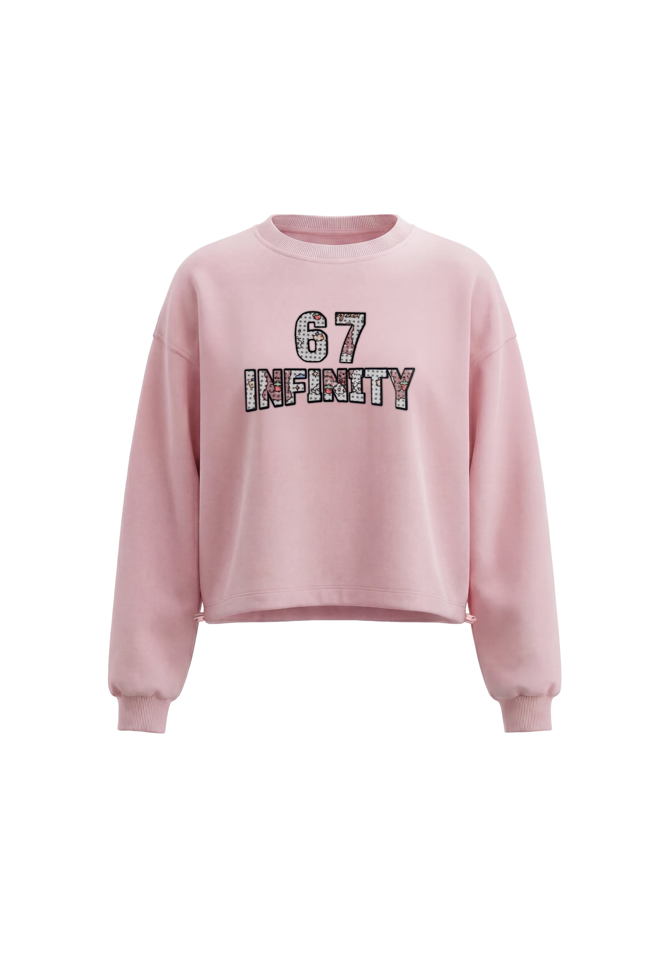 MYMO - Sweatshirt em rosa: frente