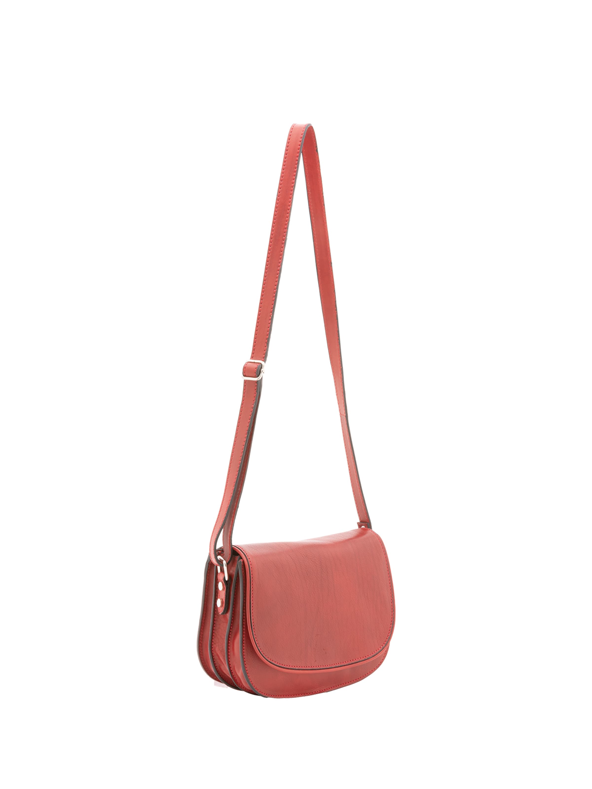 Borsa a tracolla di Viola Castellani in rosso: frontale
