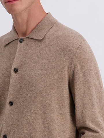 PIERRE CARDIN Strickjacke in Braun