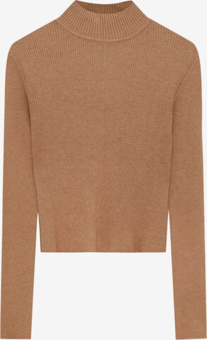 Pull&Bear Sweater in Brown: front
