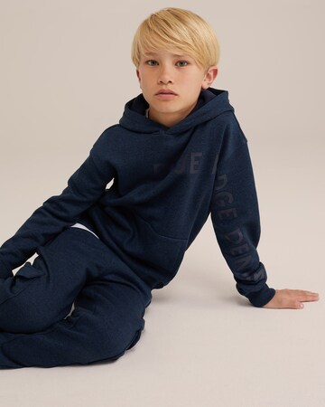 WE Fashion Sweatshirt in Blau
