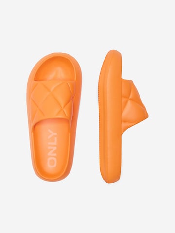 Flip-flops 'MAVE' de la ONLY pe portocaliu