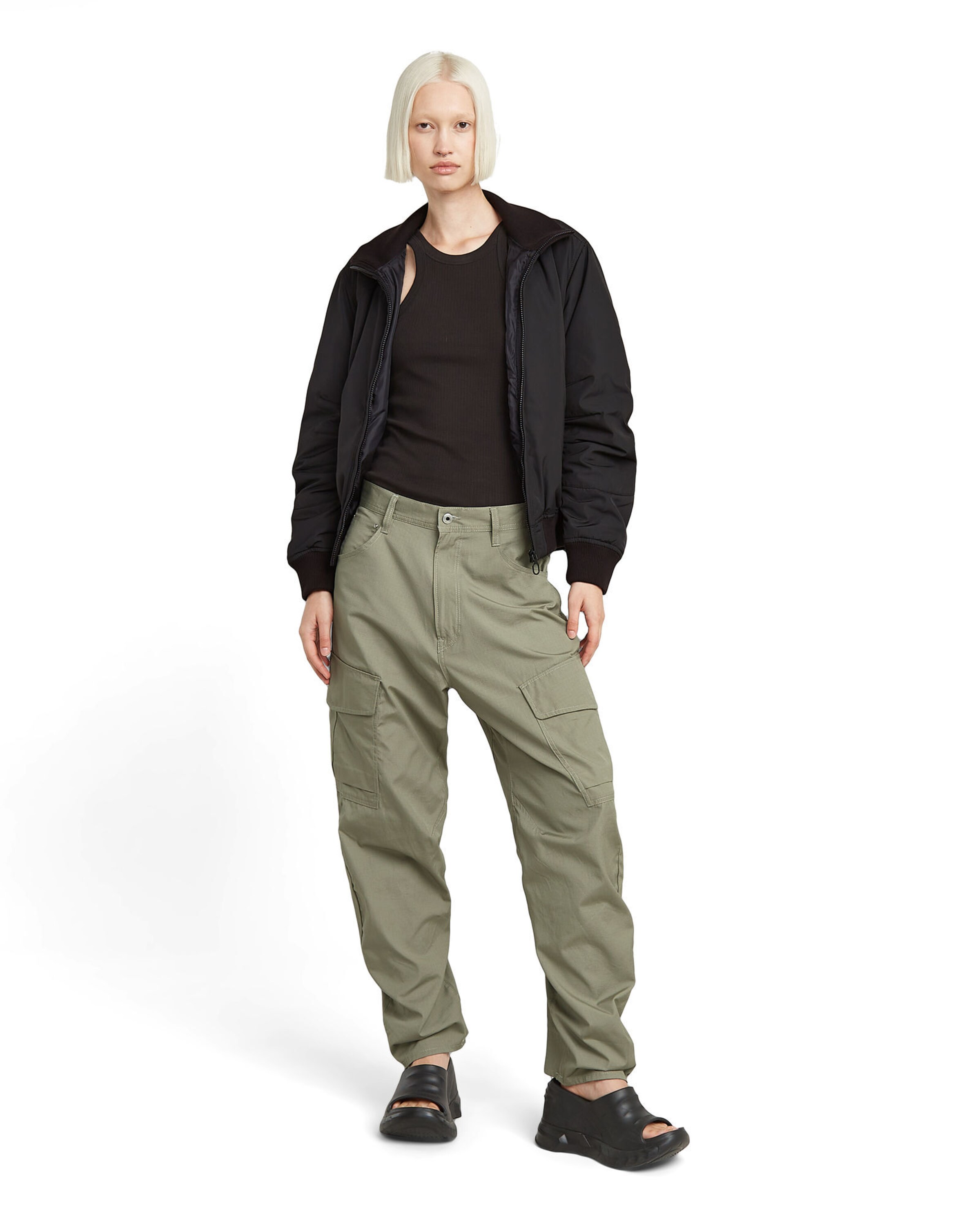 G-STAR Loose fit Cargo trousers in Green