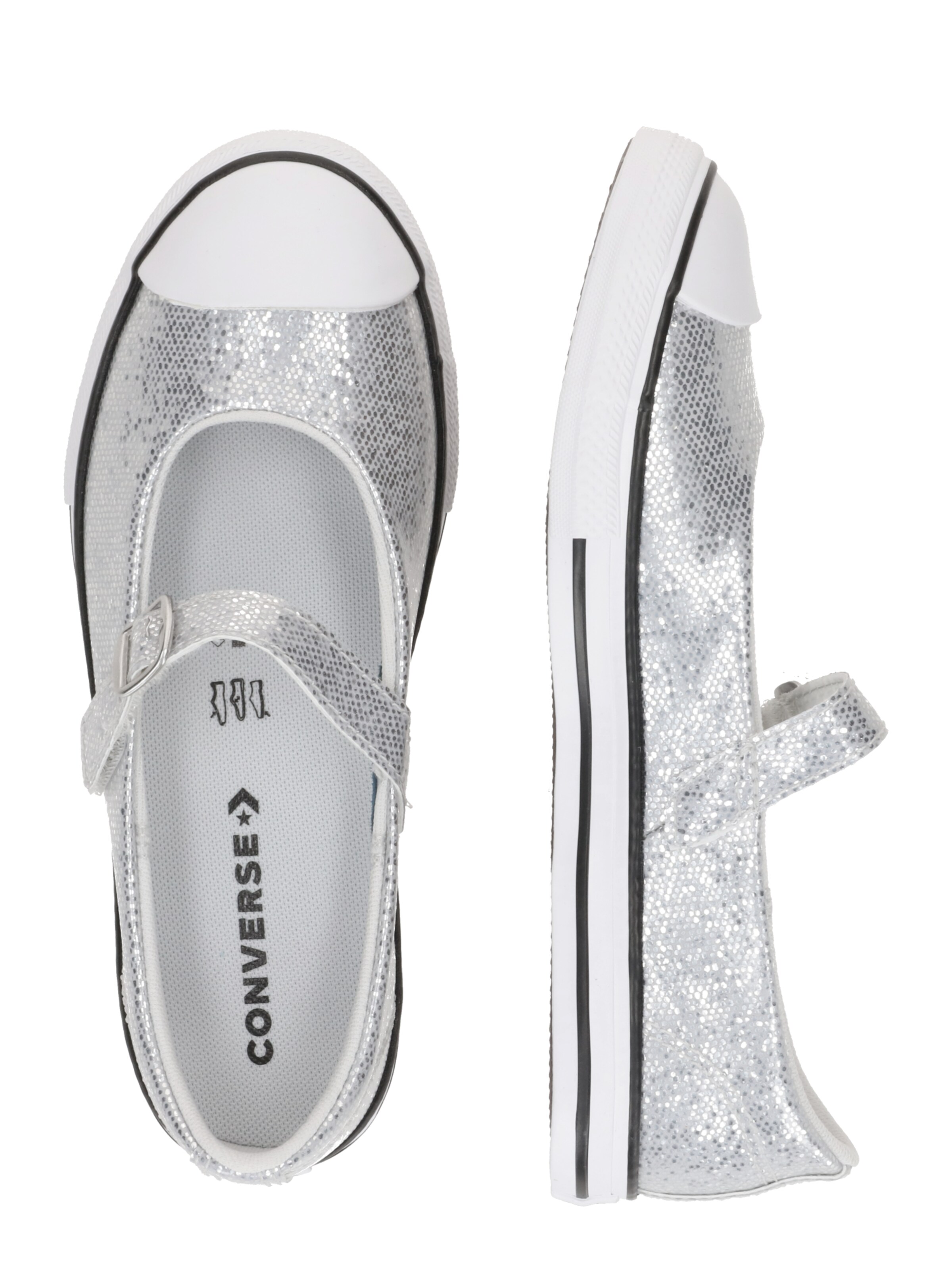 CONVERSE Baleriina 'CTAS DAINTY', värv Hõbe