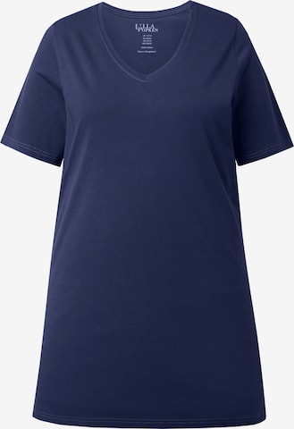 Ulla Popken Shirt in Blau: Vorderseite