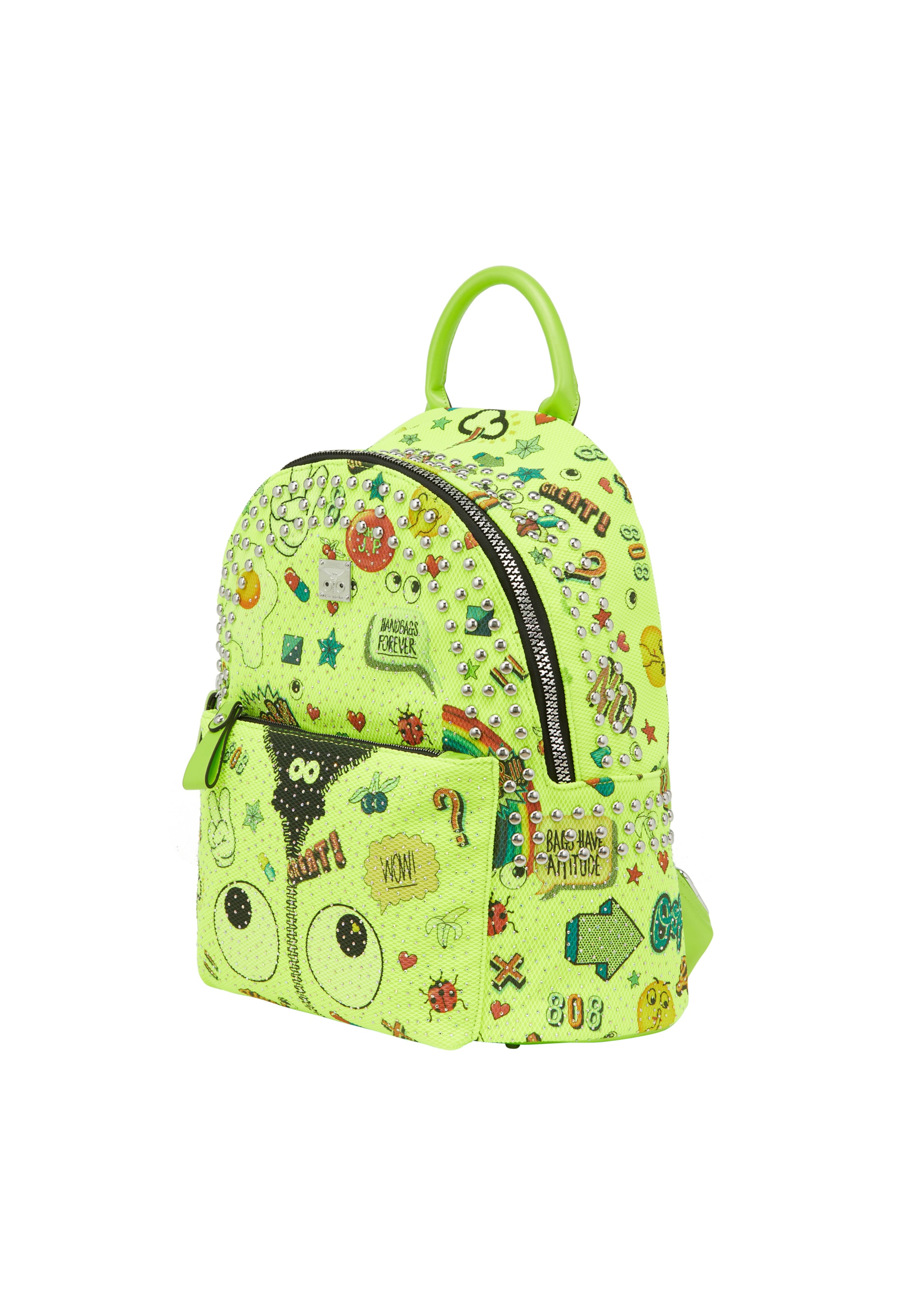 MYMO - Mochila 'Pop Eyetheme' en verde